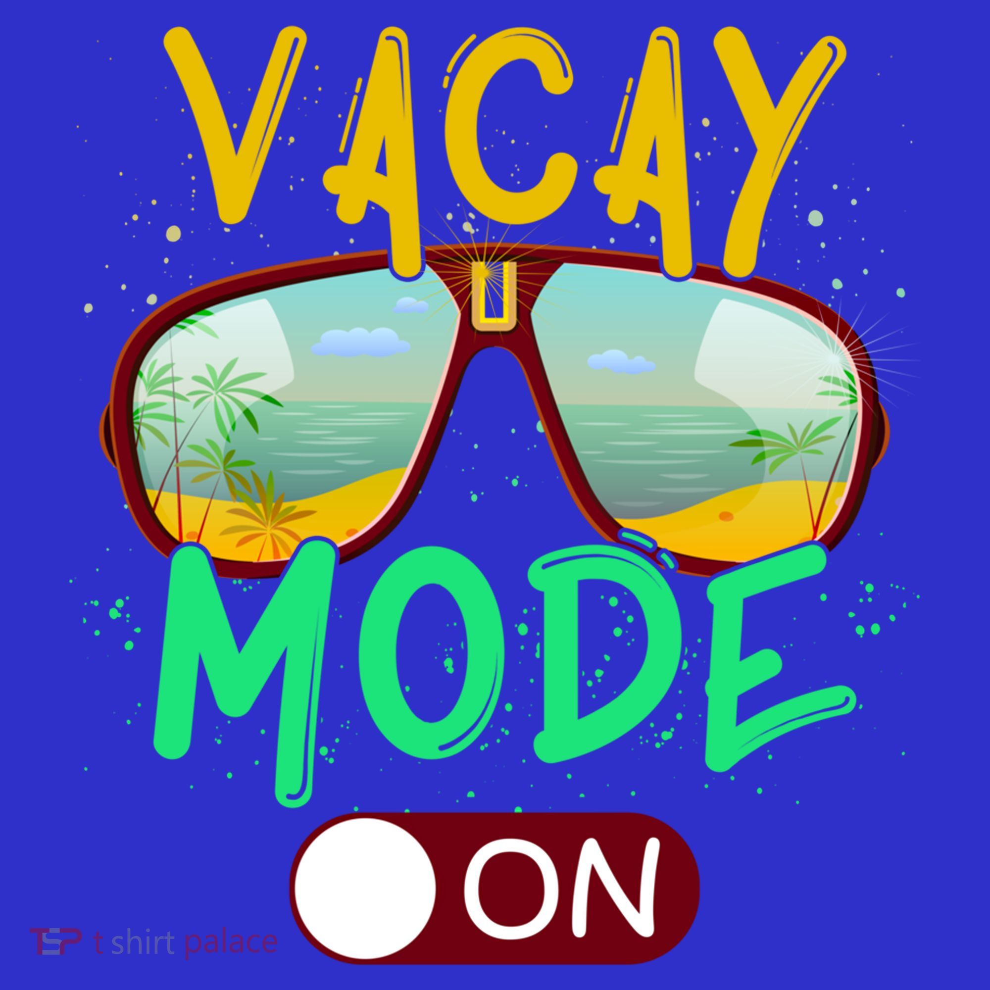Retro Vacay Mode On Sunglasses Beach Swimming Summer Vibes Great Gift Mousepad