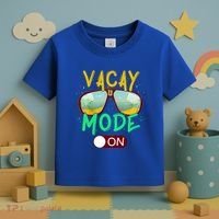 Retro Vacay Mode On Sunglasses Beach Swimming Summer Vibes Great Gift Toddler T-Shirt thumb 3