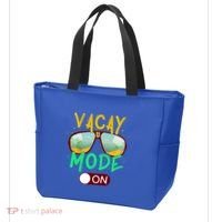 Retro Vacay Mode On Sunglasses Beach Swimming Summer Vibes Great Gift Tote Bag thumb 3