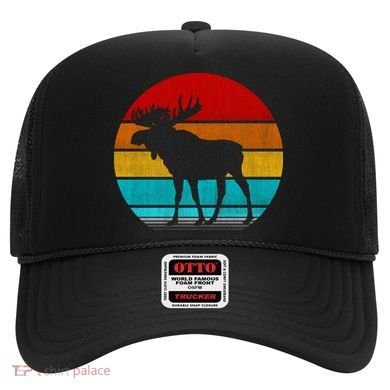 Retro Vintage Moose Hat