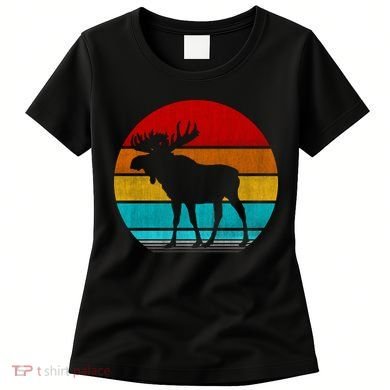 Retro Vintage Moose Women's T-Shirt