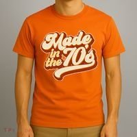 Retro Vintage Maded In The 70s 1970s T-Shirt thumb 3