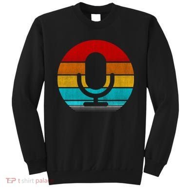 Retro Vintage Microphone Sweatshirt