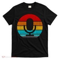 Retro Vintage Microphone T-Shirt thumb 0