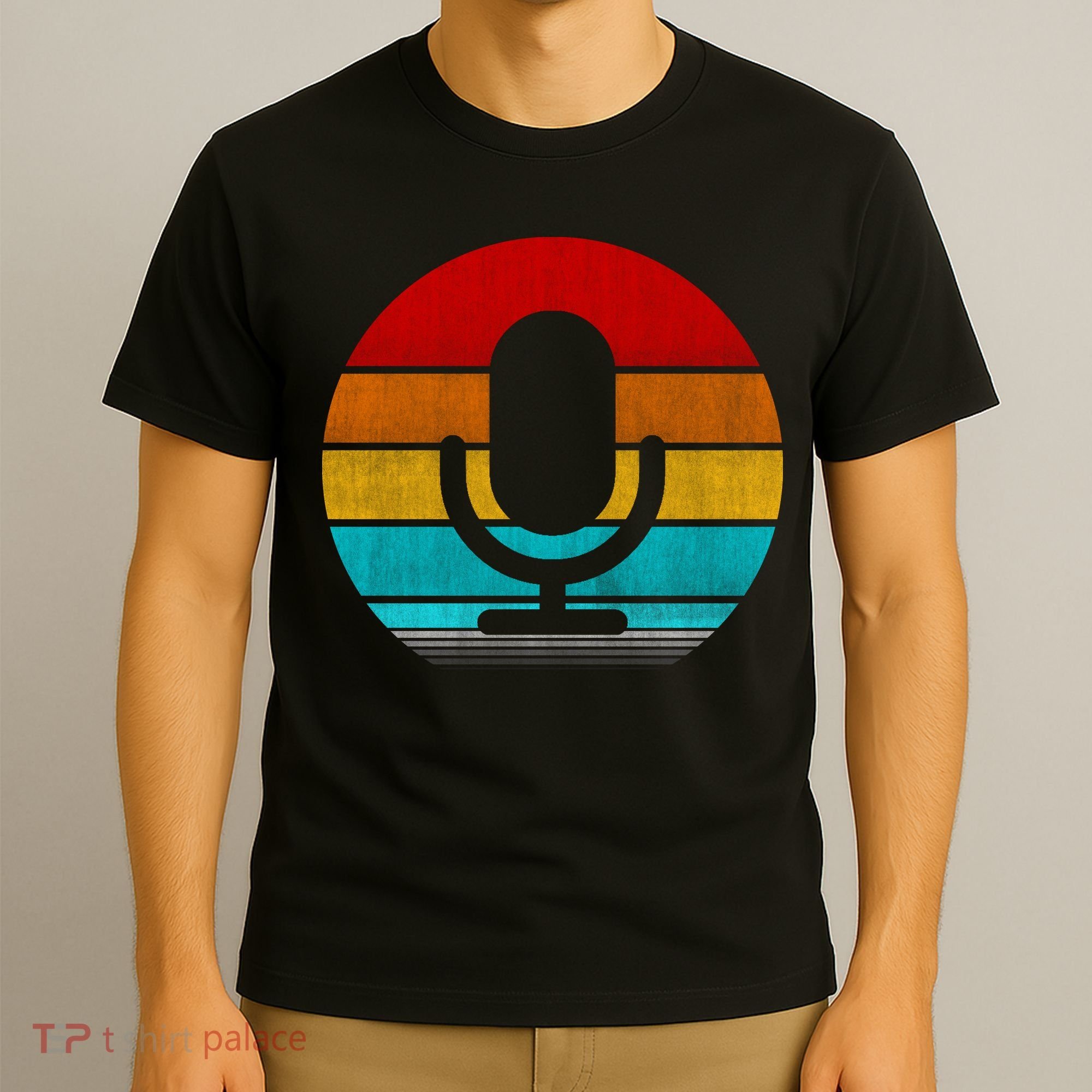 Retro Vintage Microphone T-Shirt