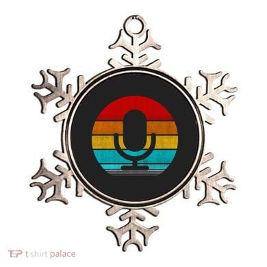 Retro Vintage Microphone Ornament