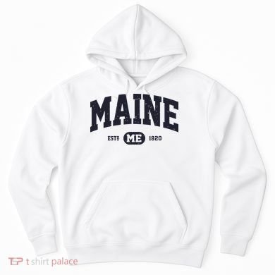 Retro Vintage Maine Hoodie