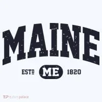 Retro Vintage Maine Women's Hoodie thumb 2