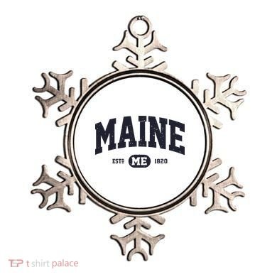 Retro Vintage Maine Ornament