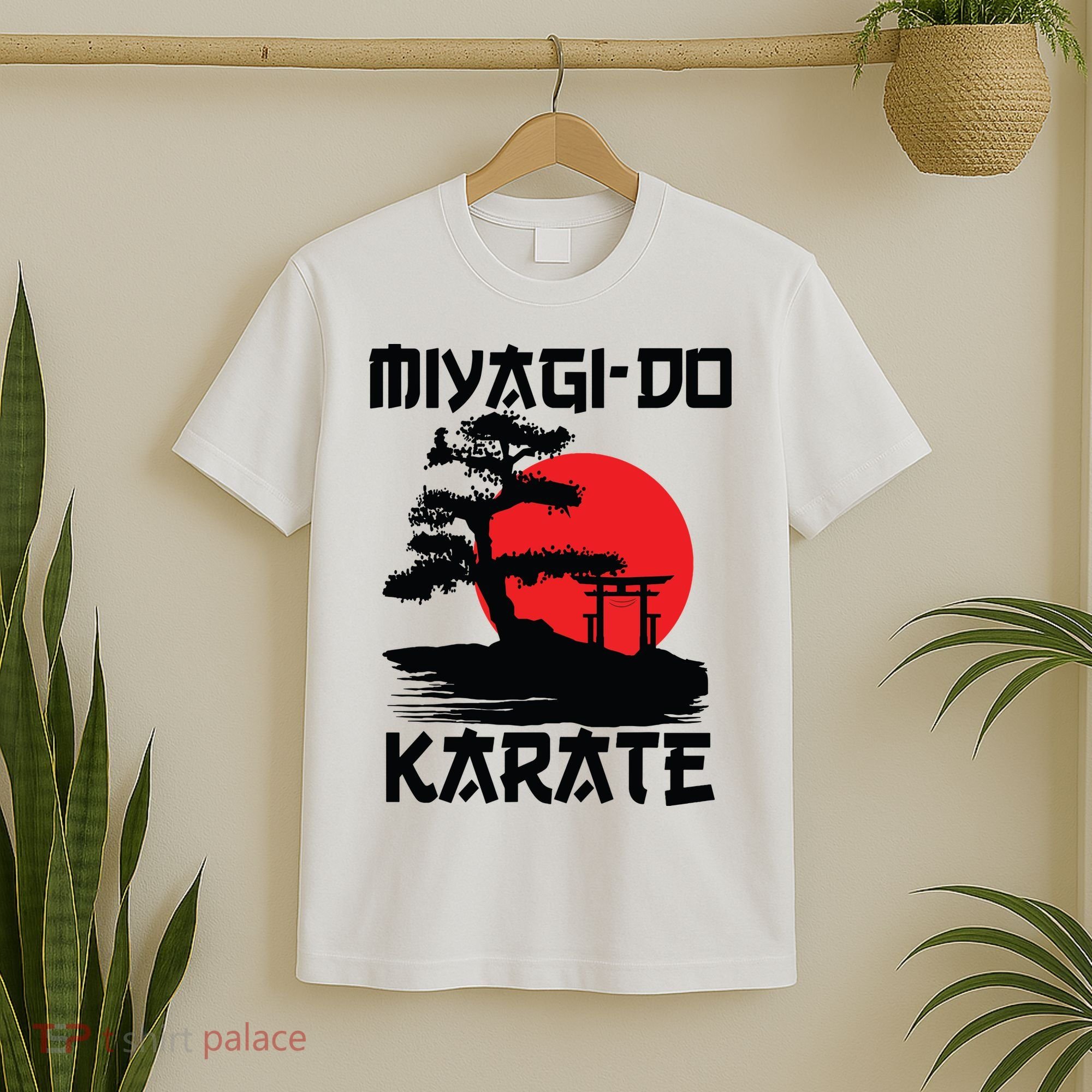 Retro Vintage Miyagi Do Karate Life Bonsai Martial Arts T-Shirt