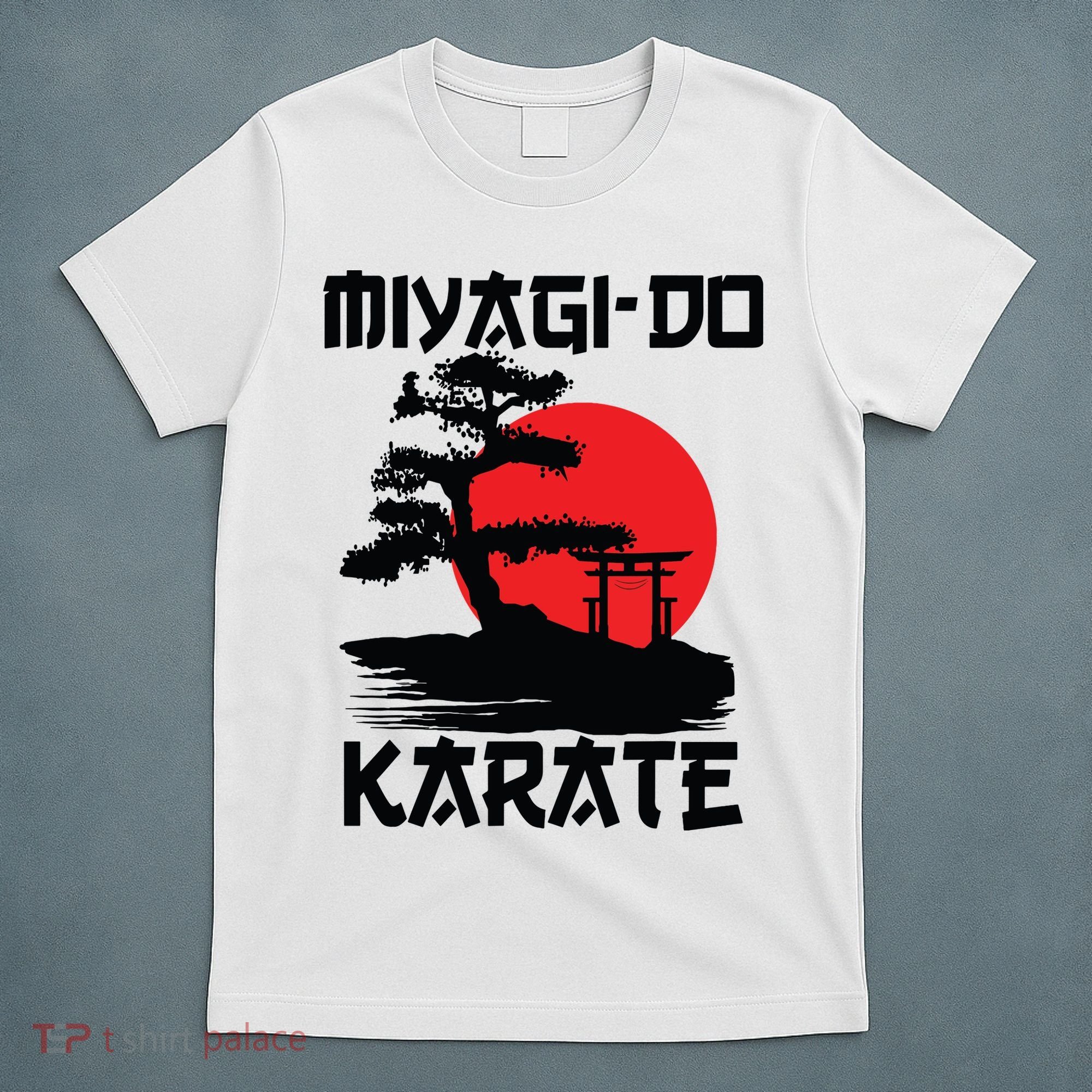 Retro Vintage Miyagi Do Karate Life Bonsai Martial Arts T-Shirt