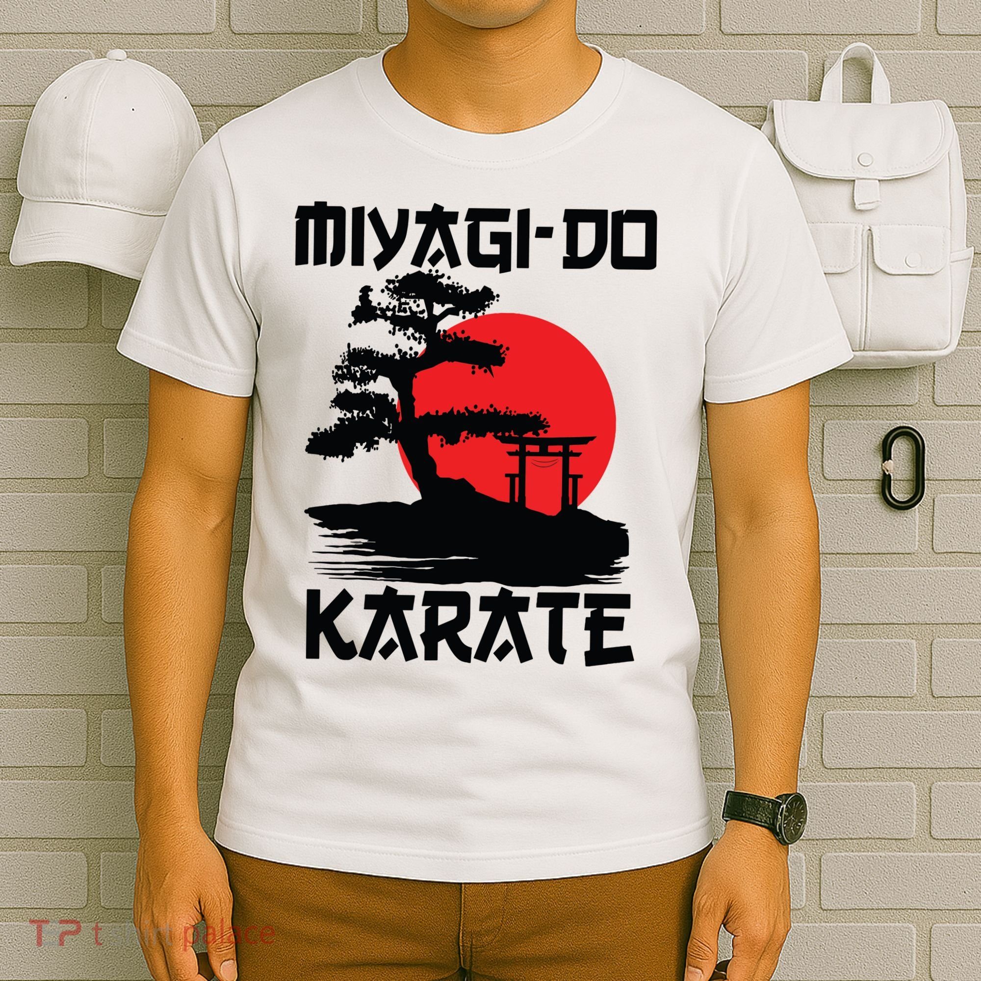 Retro Vintage Miyagi Do Karate Life Bonsai Martial Arts T-Shirt