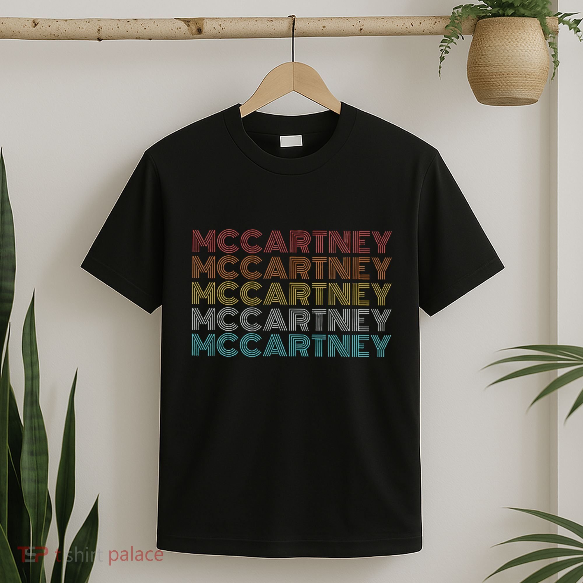 Retro Vintage McCartney name style  T-Shirt
