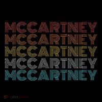 Retro Vintage McCartney name style  T-Shirt thumb 7