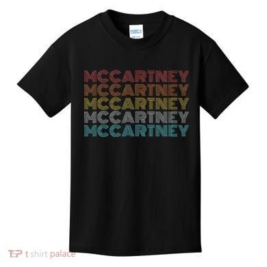 Retro Vintage McCartney name style  Kids T-Shirt