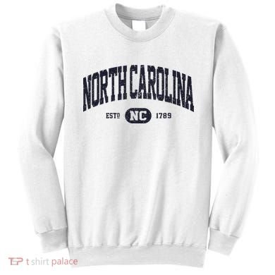 Retro Vintage North Carolina Sweatshirt