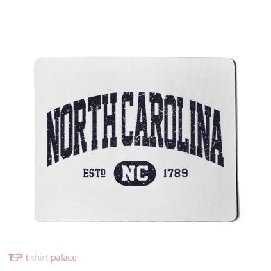 Retro Vintage North Carolina Mousepad