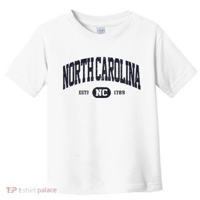 Retro Vintage North Carolina Toddler T-Shirt