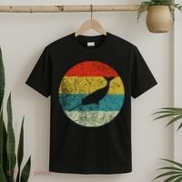 Retro Vintage Narwhal T-Shirt thumb 2
