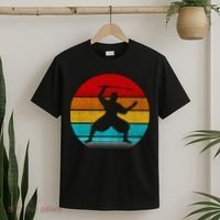 Retro Vintage Ninja T-Shirt thumb 2