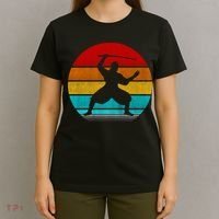 Retro Vintage Ninja T-Shirt thumb 4