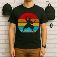 Retro Vintage Ninja T-Shirt thumb 6