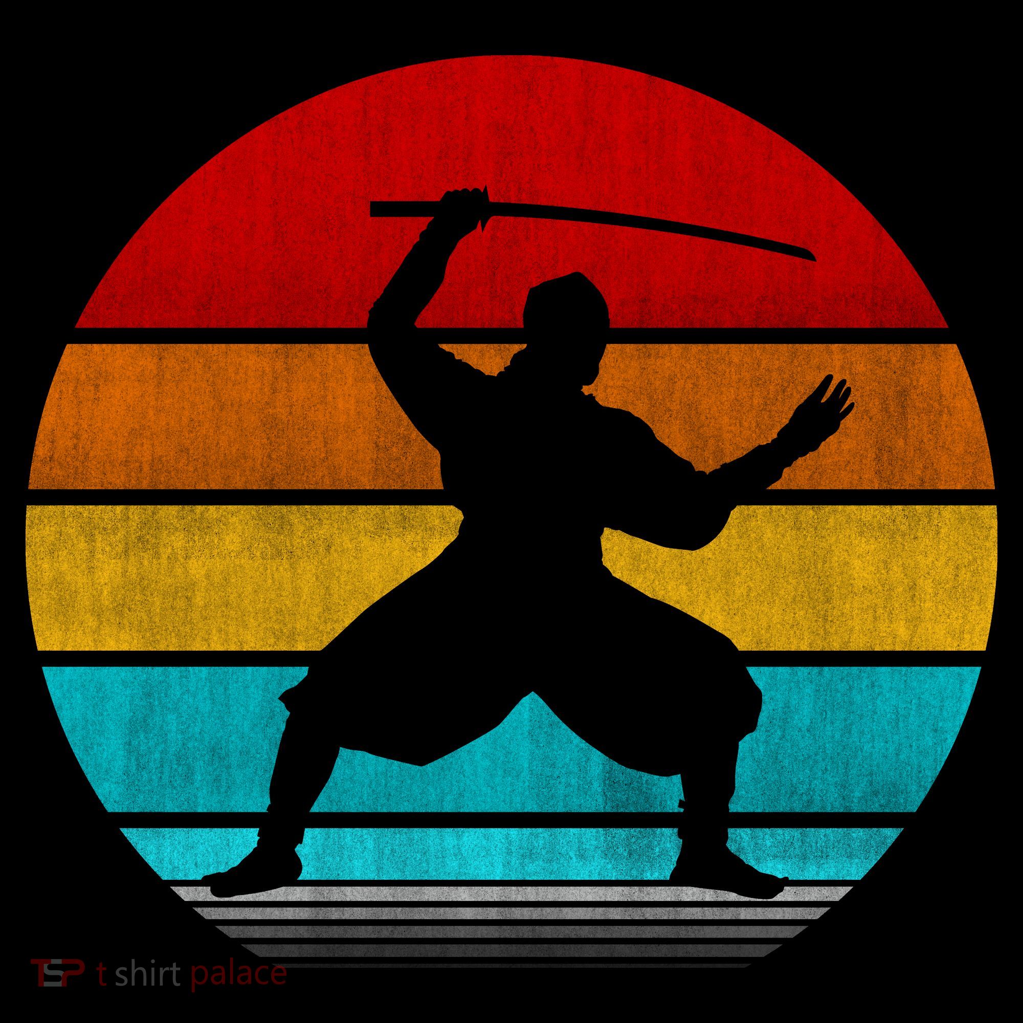 Retro Vintage Ninja T-Shirt