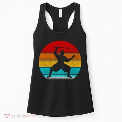 Retro Vintage Ninja Women's Tank Top