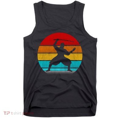 Retro Vintage Ninja Tank Top