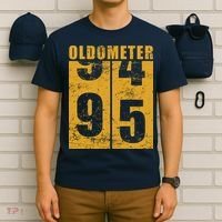 Retro Vintage Oldometer 95 Years Old T-Shirt thumb 6