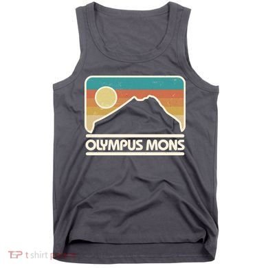 Retro Vintage Olympus Mons Mars Volcano Tank Top