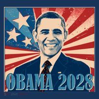 Retro Vintage Obama 2028 T-Shirt thumb 7