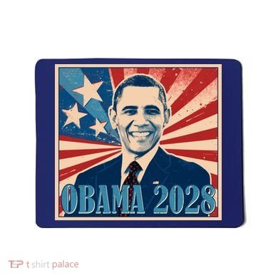Retro Vintage Obama 2028 Mousepad