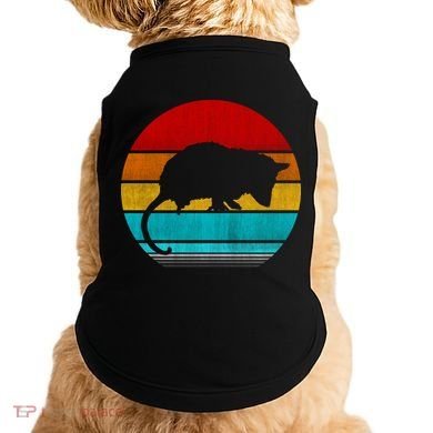 Retro Vintage Opossum Doggie Tank