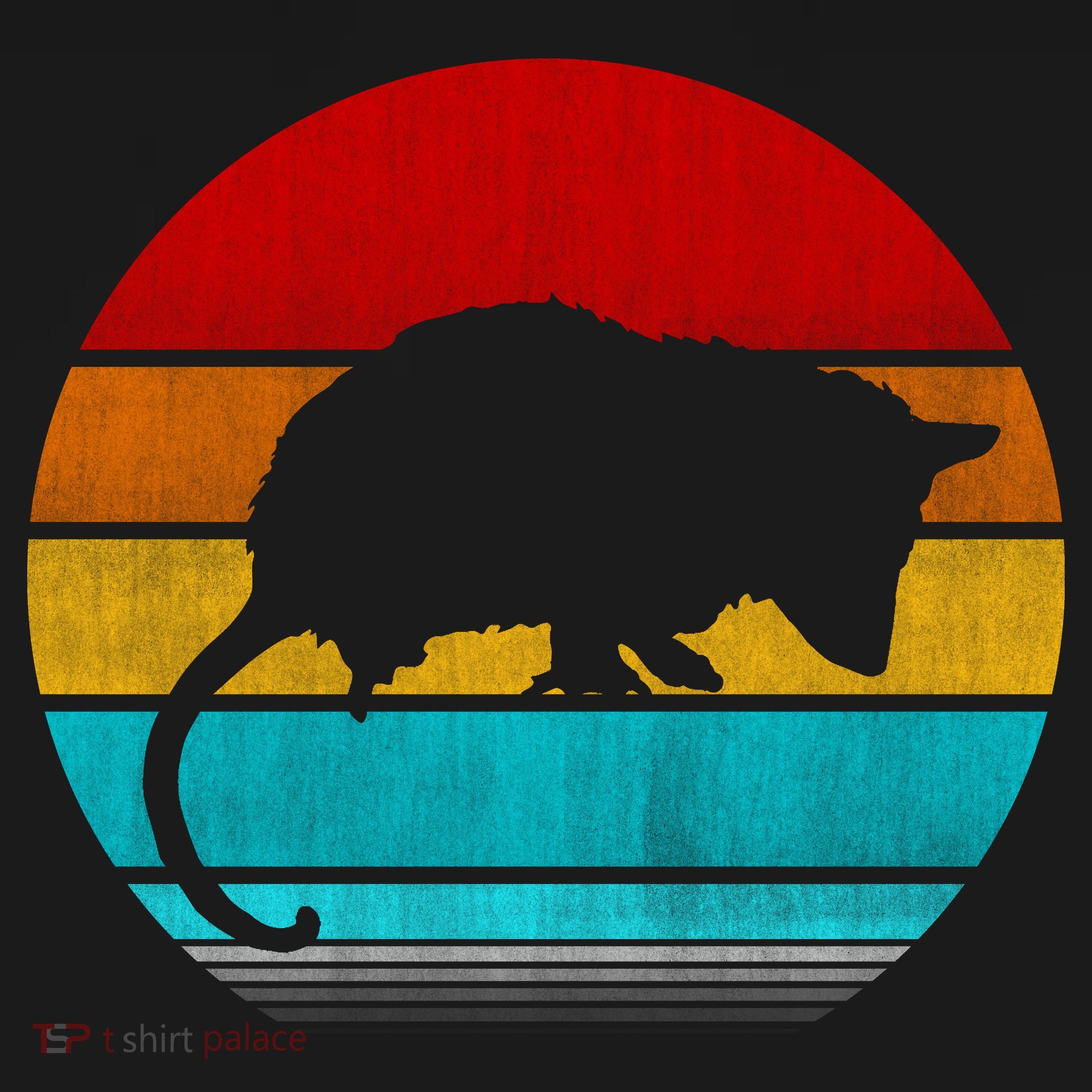 Retro Vintage Opossum T-Shirt