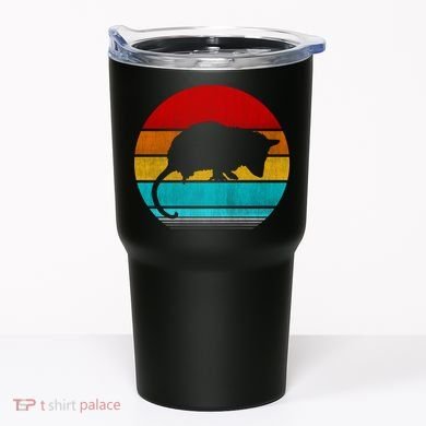 Retro Vintage Opossum Tumbler