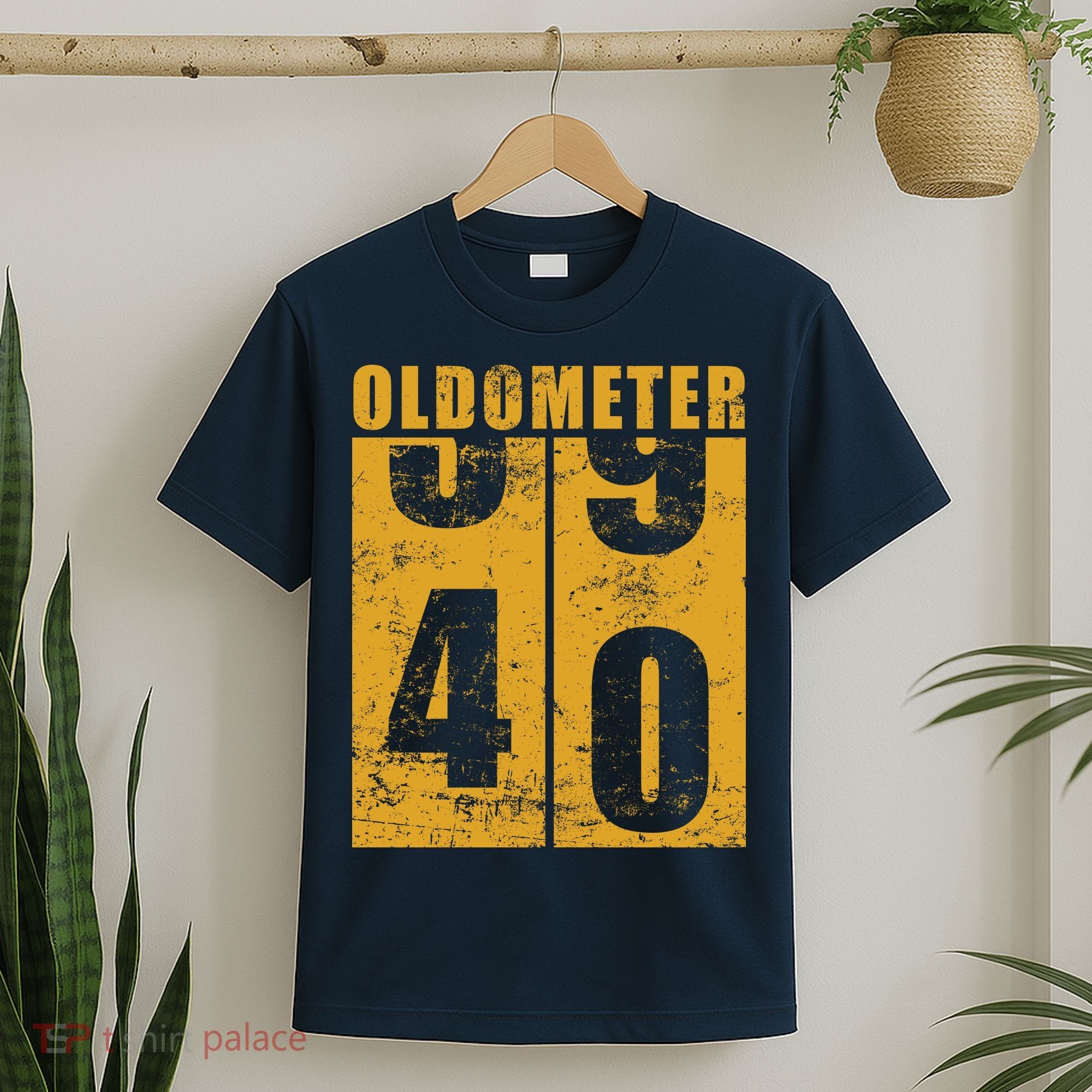 Retro Vintage Oldometer 40 Years Old T-Shirt