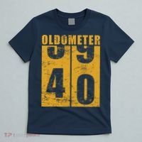 Retro Vintage Oldometer 40 Years Old T-Shirt thumb 5