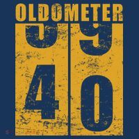 Retro Vintage Oldometer 40 Years Old T-Shirt thumb 7