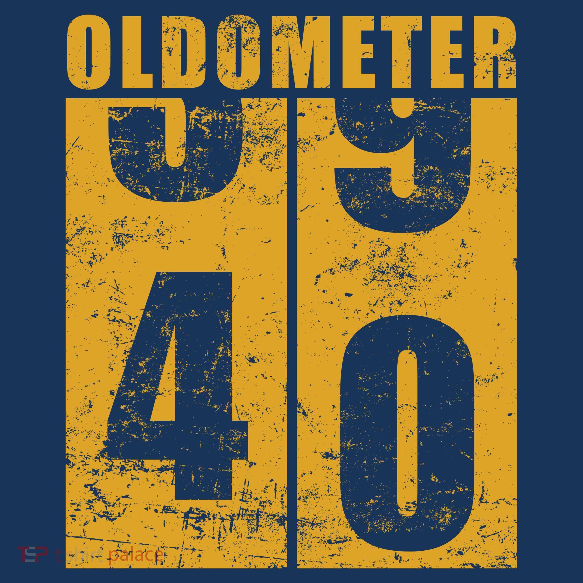 Retro Vintage Oldometer 40 Years Old T-Shirt