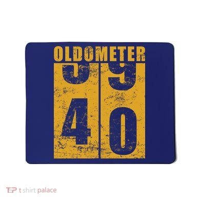 Retro Vintage Oldometer 40 Years Old Mousepad