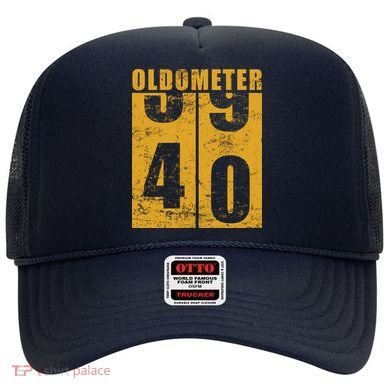 Retro Vintage Oldometer 40 Years Old Hat