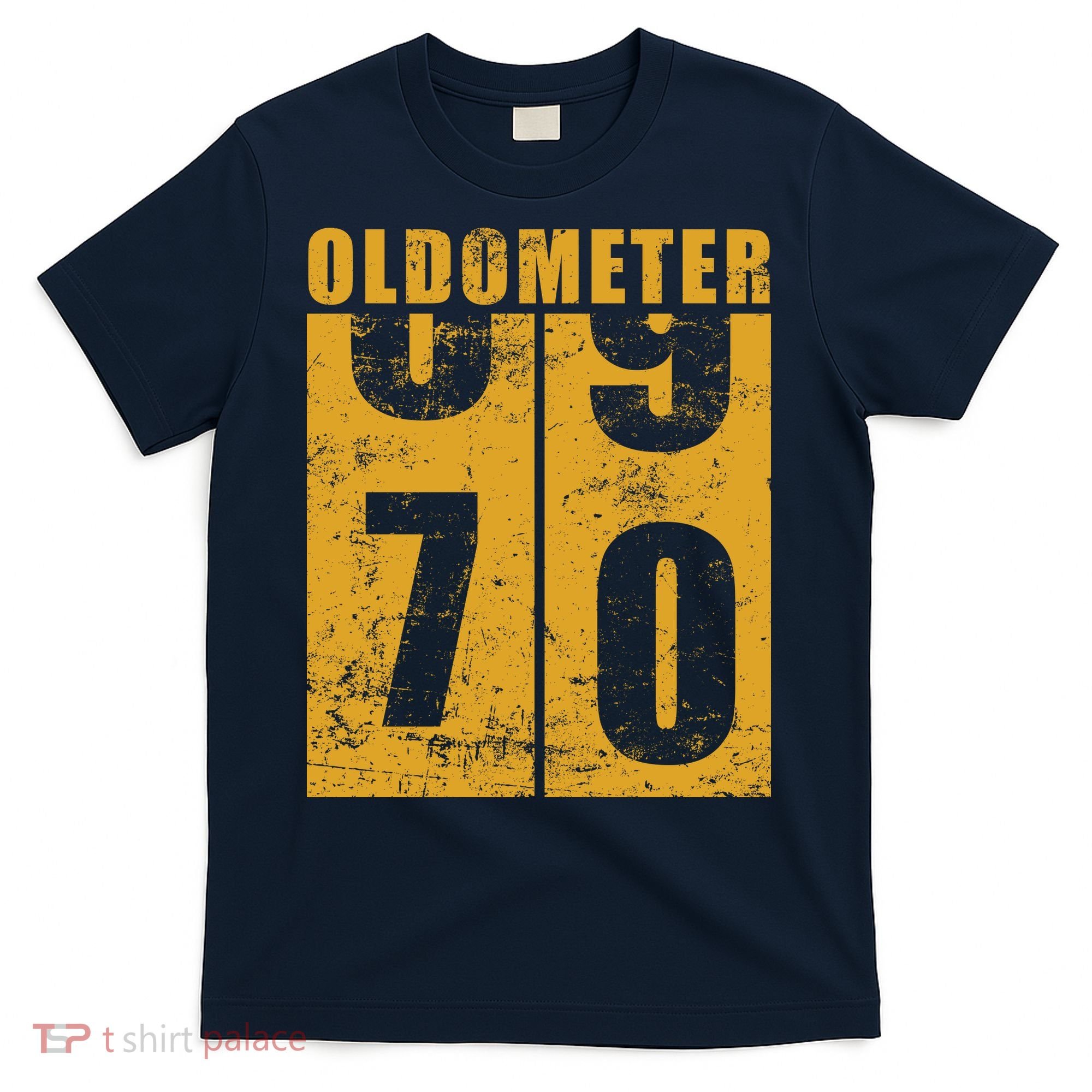 Retro Vintage Oldometer 70 Years Old T-Shirt