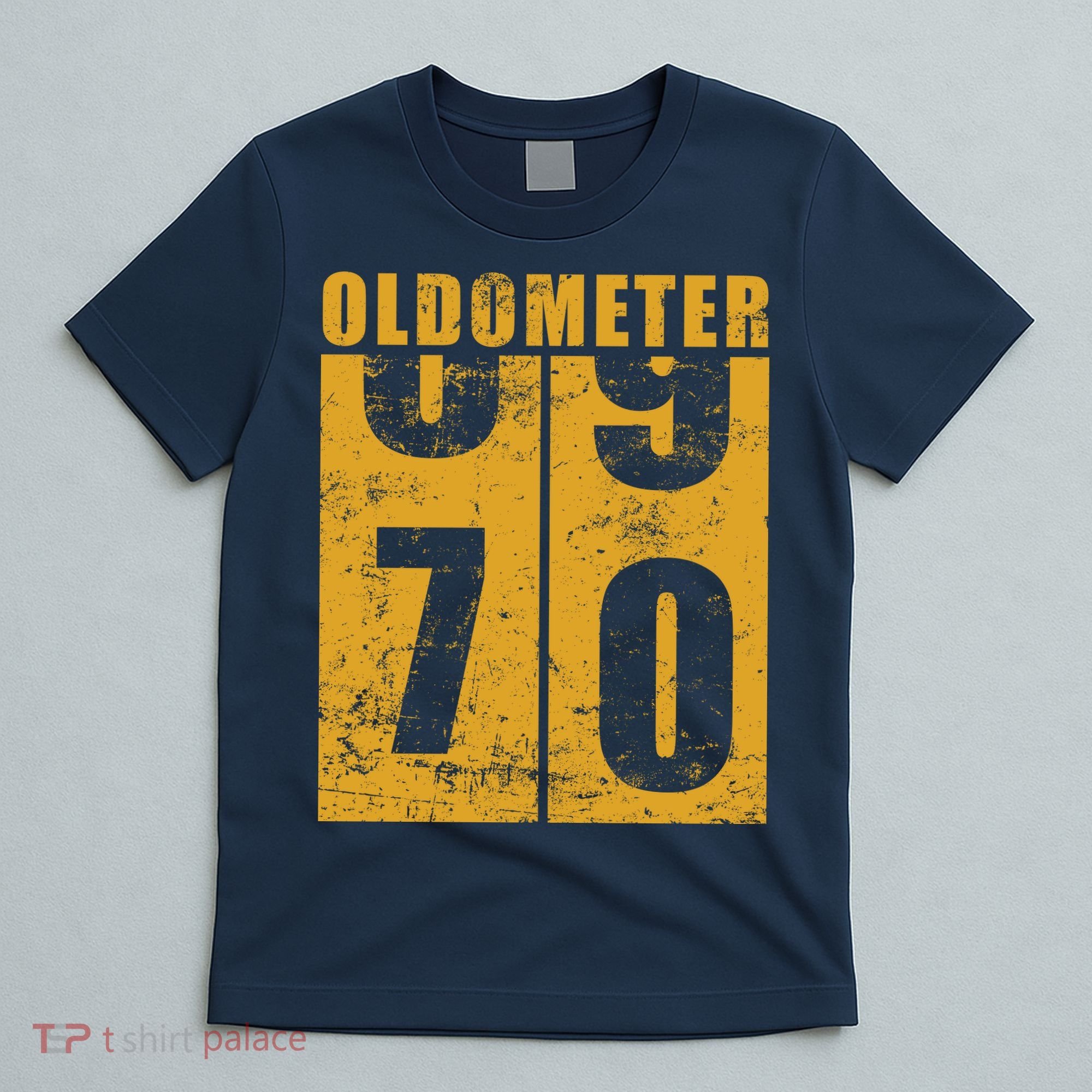 Retro Vintage Oldometer 70 Years Old T-Shirt