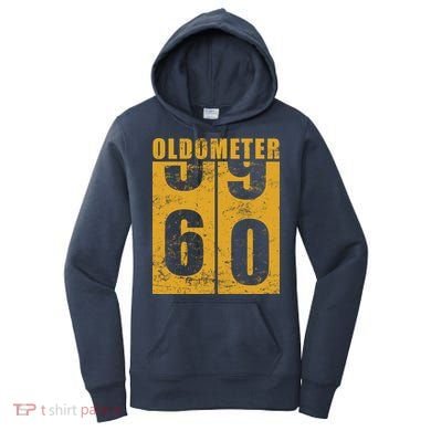 Retro Vintage Oldometer 60 Years Old Women's Hoodie