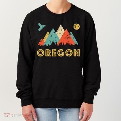 Retro Vintage Oregon Throwback And Gift Women's Sweatshirt