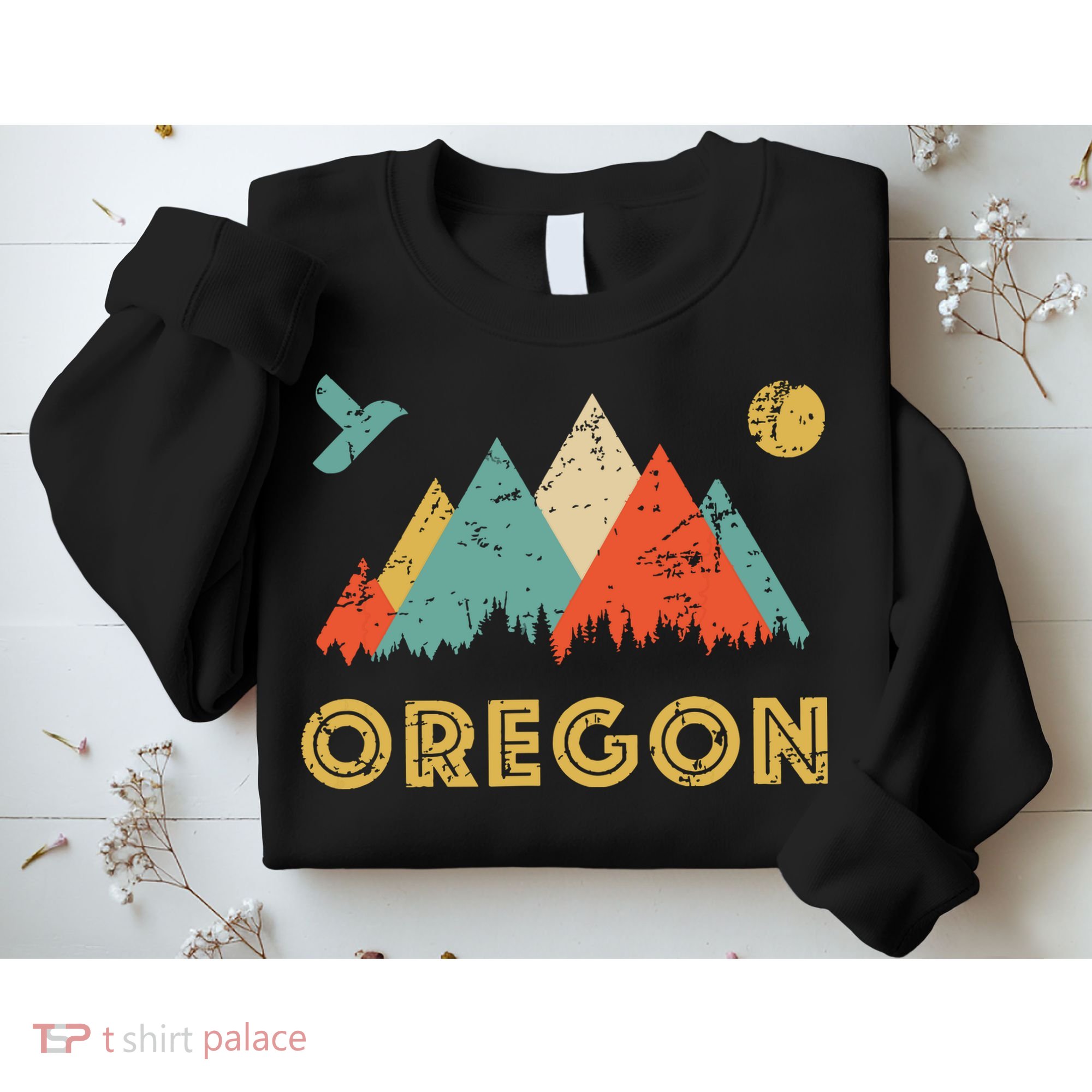 Retro Vintage Oregon Throwback And Gift Sweatshirt
