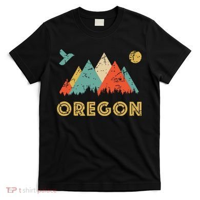 Retro Vintage Oregon Throwback And Gift T-Shirt