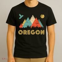 Retro Vintage Oregon Throwback And Gift T-Shirt thumb 3