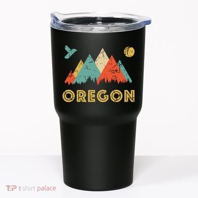 Retro Vintage Oregon Throwback And Gift Tumbler